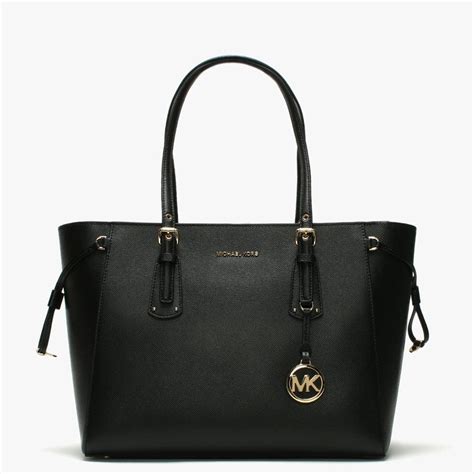 michael kors zwarte tas|Women's Black Designer Handbags .